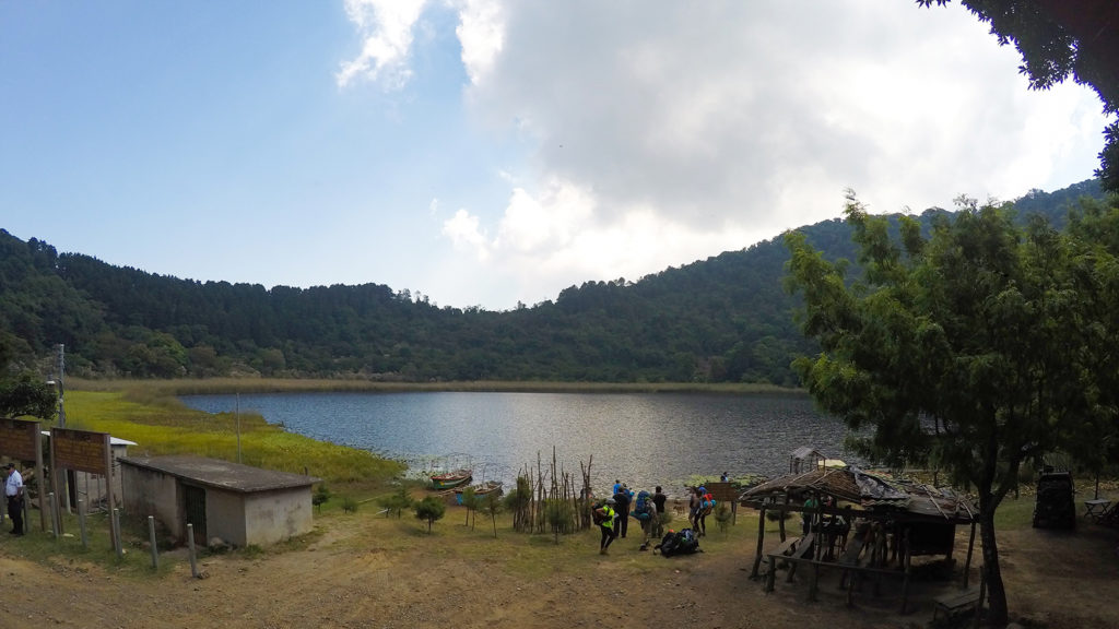 Foto de la Laguna Verde, Apaneca