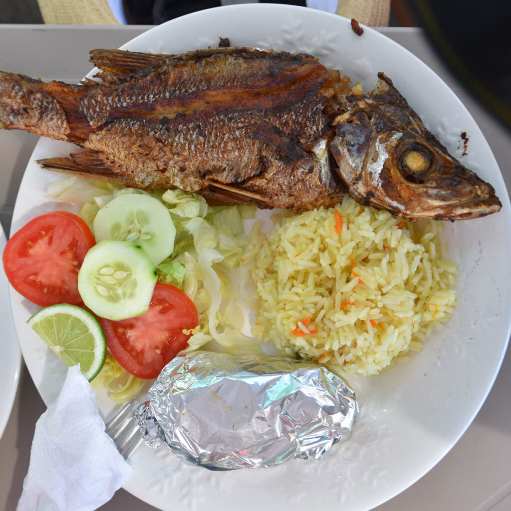 Pescado frito: Una delicia!